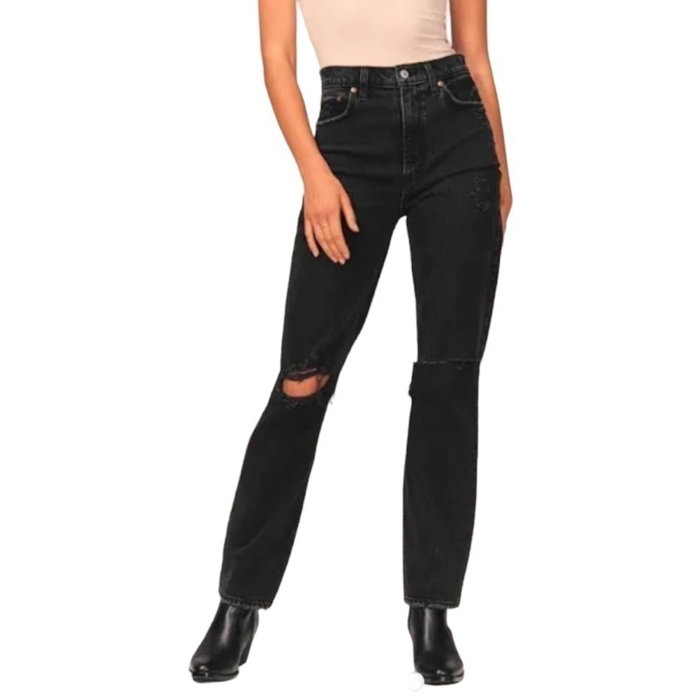 Abercrombie & Fitch The 90s Straight Ultra High Rise Jeans | Sz 23L